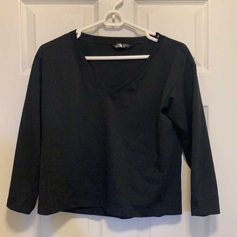 North Face 3/4 Sleeve Crop Top